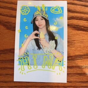 乃木坂46 川端晃菜 NOGI CAFE 乃木カフェ ポラロイド風ステッカー