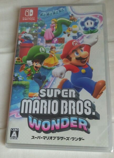 シュリンク付き新品未開封【Switch】 スーパーマリオブラザーズ ワンダー