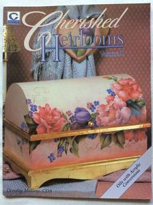 手芸図案 ■ARTBOOK_FLEAMA■ B4-020 ★ 送料無料 トールペイント デザインブック Cherished Heirlooms Vol.5 ドロシー・マリンズ 人気本