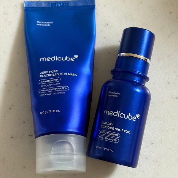 medicube メディキューブ ゼロ毛穴クレイパック ゼロポアブラックヘッドマッドマスク エクソソームショット2000