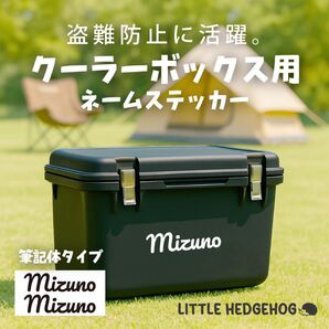 防水 名前シール お名前ステッカー クーラーボックス キャンプ アウトドア 名前 なまえ おしゃれ かわいい ネームタグ