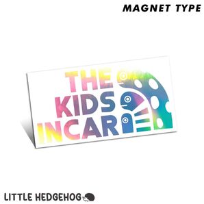 ちんあなご キッズインカー マグネット | KIDS IN CAR 車用 カーサイン カーステッカー おしゃれ かわいい 子供 車