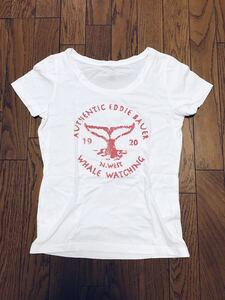 EDDIE BAUER エディーバウアー 半袖Tシャツ XS (Mサイズ)