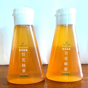 国産 百花蜂蜜 2個セット 純粋はちみつ 群馬県 坂井養蜂場 ツルヤ