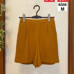 ユニクロ ハイライズ ドレープ ショートパンツ