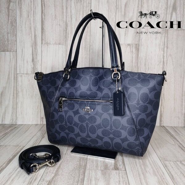 COACH コーチ シグネチャー 2WAY ハンドバッグ ショルダーバッグ 50