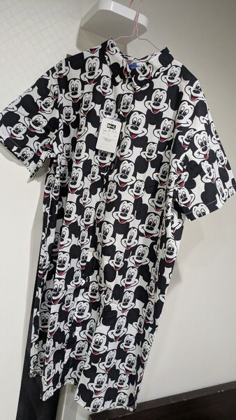 東京ディズニーリゾート ミッキーマウス 半袖シャツ 新品 デッドストック