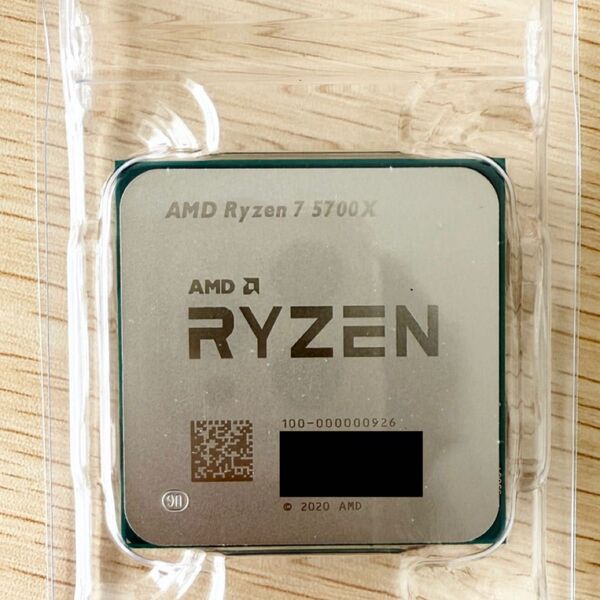 AMD Ryzen 7 5700x 新品バルク品