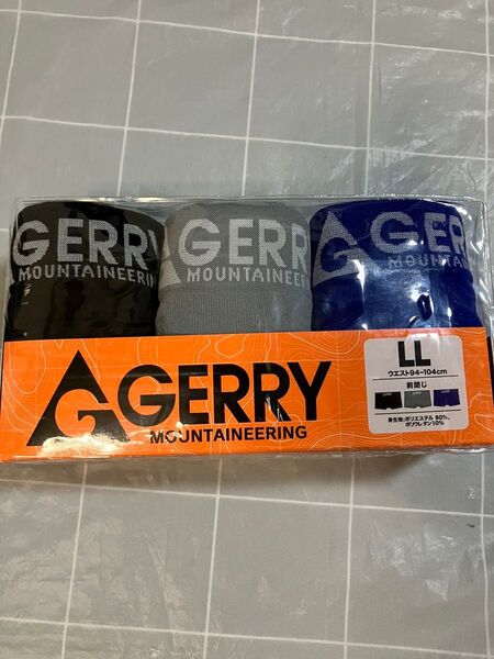 GERRY ボクサーパンツ3枚セット サイズLL