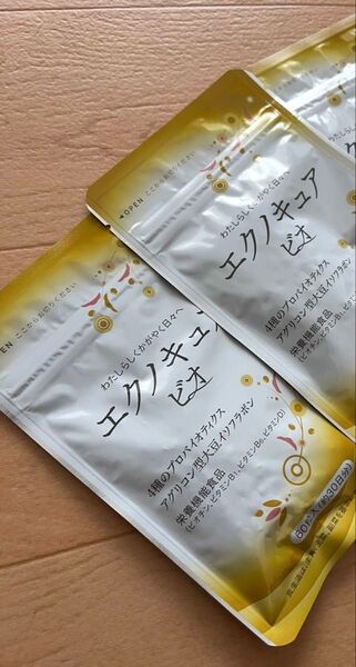 【2袋セット】エクノキュアビオ 60粒入り 新品
