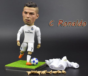 ★サッカー レアル マドリード 選手 Cristiano Ronaldo クリスティアーノ・ロナウド フィギュア 玩具模型 コレクション