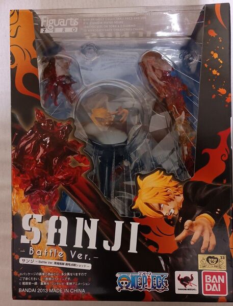 ワンピース フィギュアーツZERO サンジ Battle Ver. 悪魔風脚 画竜点晴ショット
