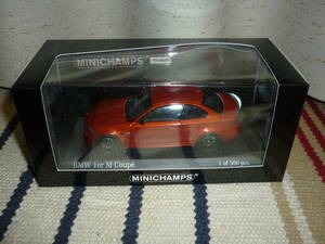 PMA 1/43 BMW 1er M クーペ (E82) オレンジメタリック 2011