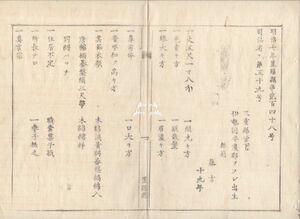 N20080127○司法省 人相書 明治7年○三重県伊勢国安濃郡 無籍 藤吉19才 兵庫県懲役終身処刑中逃走 司法卿大木喬任 置賜県 和本古書古文書