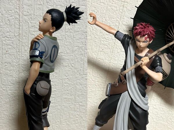 一番くじ NARUTO ナルト中忍試験編C賞 奈良シカマル ラストワン賞 我愛羅 MASTERLISE