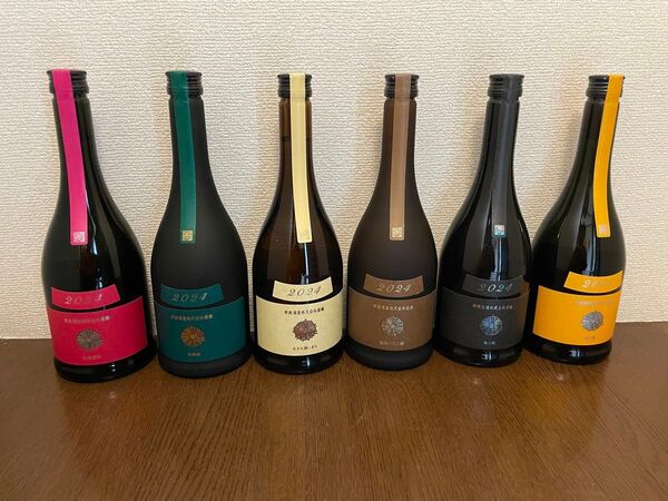 新政 新政酒造 コスモス エクリュ ヴィリジアン アース アッシュ タンジェリン 6本セット COLORS 日本酒 カラーズ