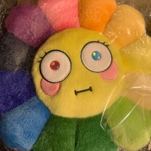 村上隆 kaikai kiki フラワー クッション 30cm 顔文字 絵文字