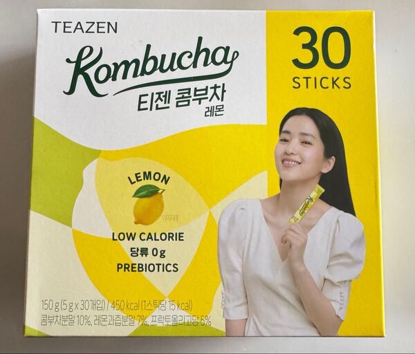 TEAZEN ティーゼン コンブチャ レモン味 5g ×30本