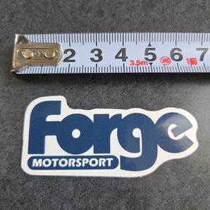 Forge Motorsport ステッカー ネイビー系 未使用
