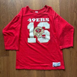 【vintage】80s 49ERS Champion フットボールシャツ