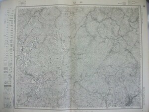 地図　中国地方　山口　1/5万　昭和15年　内務省