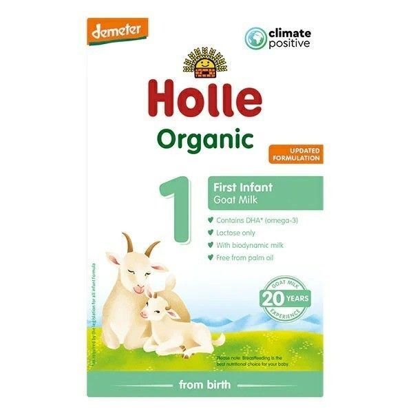 ホレ Holle ヤギ オーガニック 粉ミルク Step1 ヤギオーガニック 新生児用 ドイツ オーストリア
