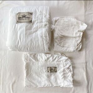 布団 肌掛け布団 3点セット夏 フリル付き布団 洋式・和式兼用 ボックスシーツ 枕カバー ベッドカバー 肌に優しい