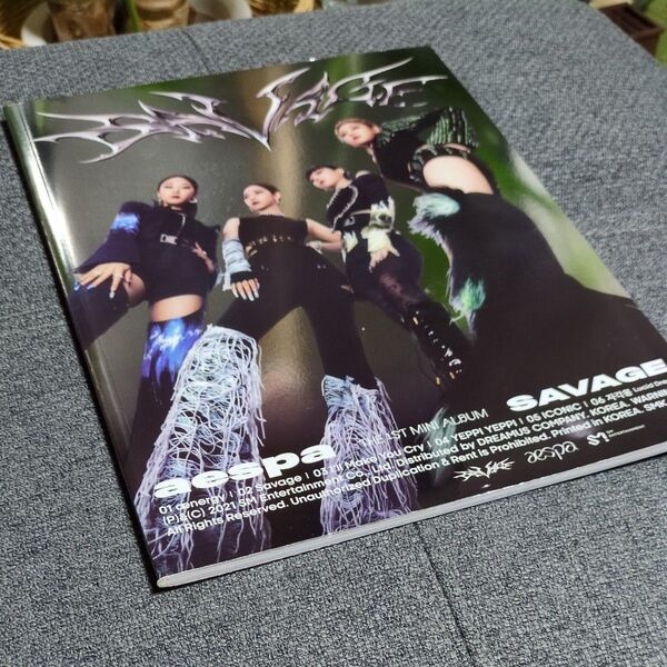 aespa 1st mini album SAVAGE 本のみ