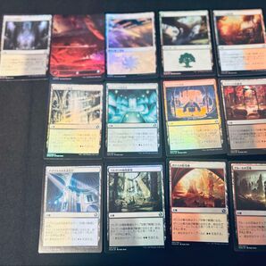 MTG 土地 17枚セット(foil13枚)