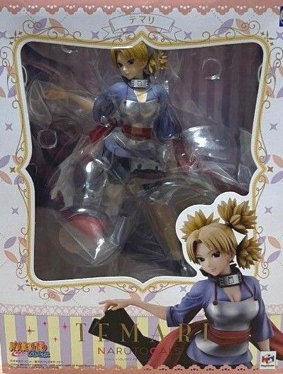 (ほぼ新品)NARUTOギャルズ NARUTO‐ナルト‐ 疾風伝 テマリ 完成品フィギュア