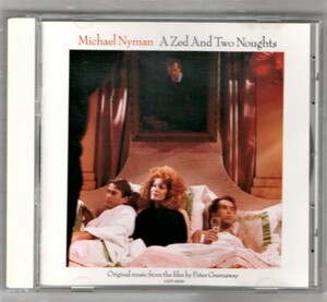 Ω 映画 ZOO サウンドトラック 1994年 国内盤 美品 CD/ピーターグリーナウェイ マイケルナイマン/Michael Nyman A Zed & Two Noughts