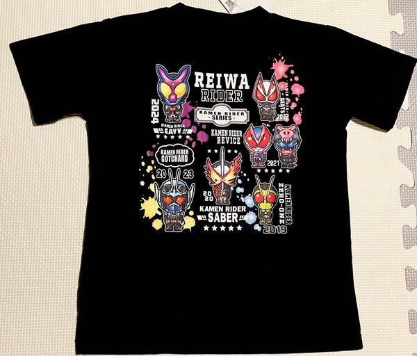 仮面ライダーガヴ 令和ライダー バックプリント 120cm Tシャツ 半袖 夏