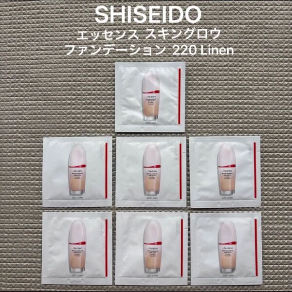 SHISEIDO 資生堂 エッセンススキングロウファンデーション 220 Linen