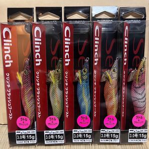clinchクリンチフラッシュブースト3号5セット(エギ)