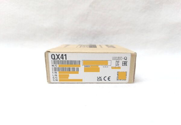 新品未開封2022年製三菱電機 QX41◆DC入力(プラスコモンタイプ)◆シーケンサー PLC◆Mitsubishi