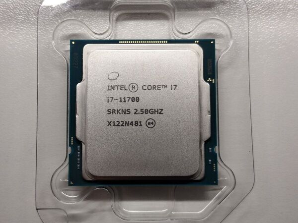 Intel Core i7-11700 2.50GHz LGA1200 動作確認済