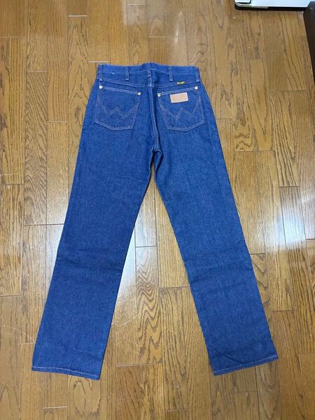ラングラー 80s USA製 13MWZ ジーンズ ラングラージャパン 製 濃紺デッドストック