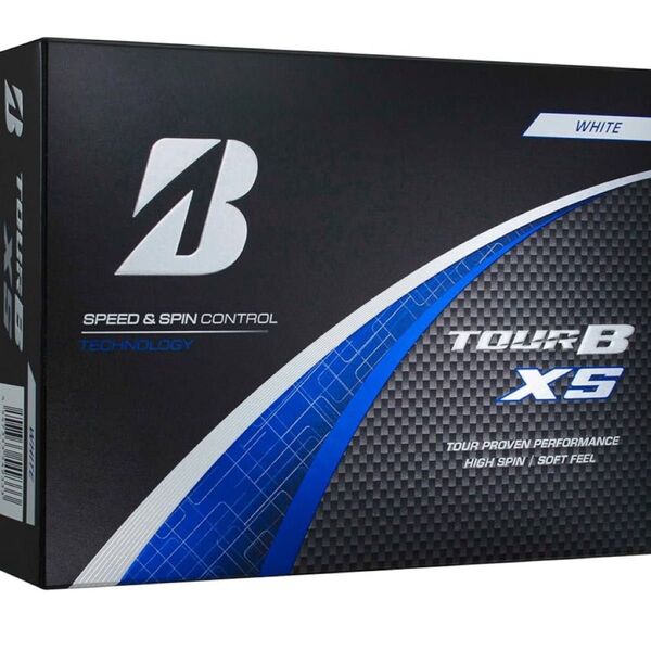 『新品』BRIDGESTONE(ブリヂストン)ゴルフボール TOUR B X/XS 2024年モデル 12球入 ホワイト