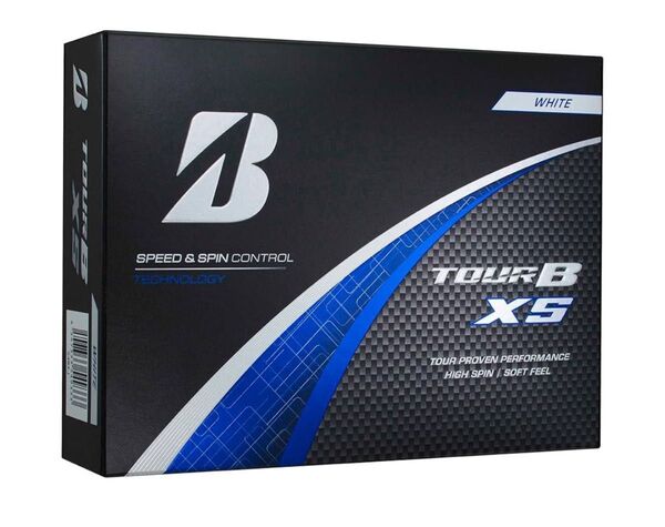 『新品』BRIDGESTONE(ブリヂストン)ゴルフボール TOUR B X/XS 2024年モデル 12球入 ホワイト