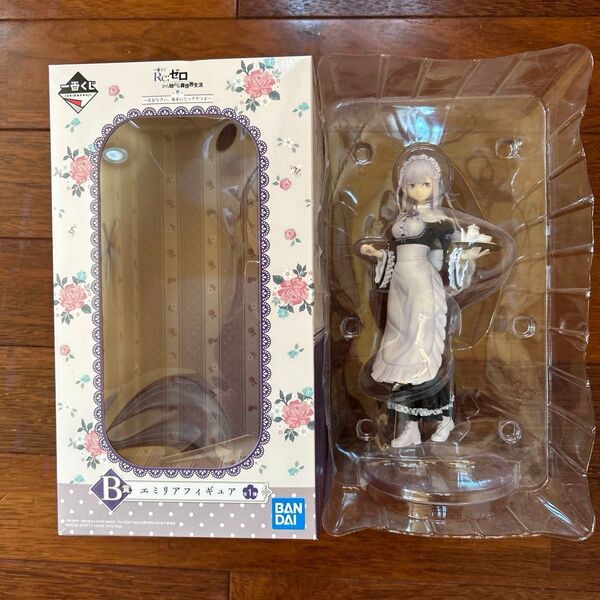 一番くじ Re:ゼロから始める異世界生活 B賞 エミリアフィギュア メイド服ver.