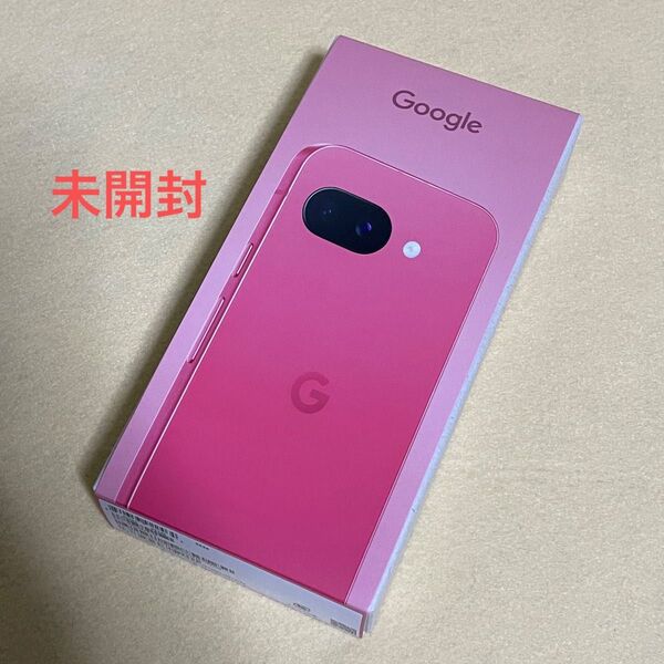 【新品/未開封】Google Pixel 9a 128GB ピオニー★一括購入/docomo版SIMフリー★080116