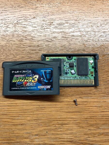 GBA ゲームボーイアドバンス ロックマンエグゼ3 BLACK 電池交換不要 FRAM化品