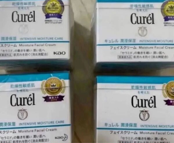 即売り価格!! キュレル 潤侵保湿 フェイスクリーム 40g 4個セット