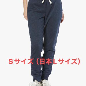 Amazon Essentials ジョガー スウェットパンツ 裏起毛 レディース S ネイビー パンツ ストレッチ