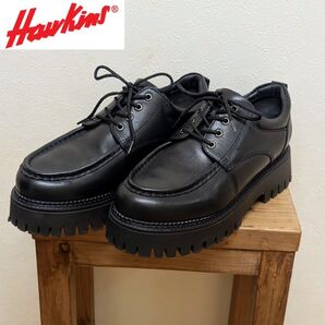【美品】Hawkins ホーキンス 厚底レザーブーツ 28.5cm