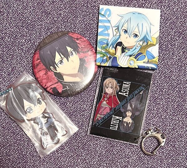 SAO 缶バッジ アクリルキーホルダー
