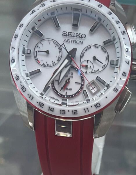 セイコー SEIKO アストロン 国境なき医師団 500本限定 SBXC091 5X53-0BH0 ホワイト チタン