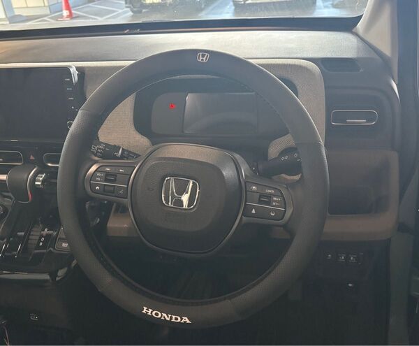 ハンドルカバー ステアリングカバー ブラック 未使用 ホンダ フリード HONDA FREED