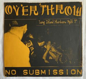 廃盤7 Overthrow No Submission Split 7Ep |COCOLO ロック Reggae PUNKパンクニューウェーブ