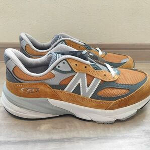 25.5cm 新品 ニューバランス U990TN6 茶 ブラウン BROWN USA製 990V6 アメリカ製 992 993